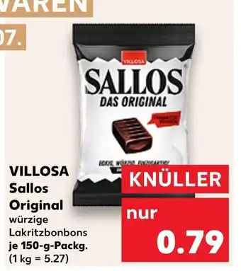 Kaufland Villosa sallos original Angebot