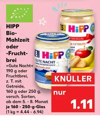Kaufland Hipp bio-mahlzeit gute nacht Angebot