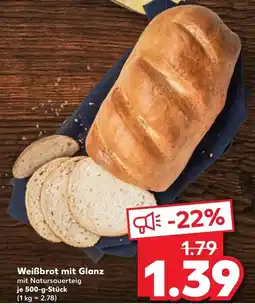 Kaufland Weißbrot mit glanz Angebot
