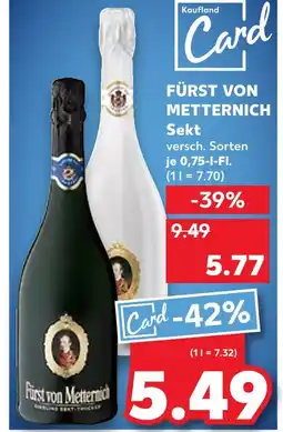 Kaufland Fürst von metternich sekt Angebot