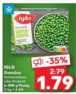 Kaufland Iglo gartenerbsen Angebot