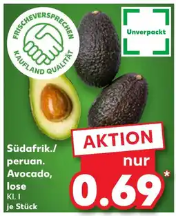 Kaufland Südafrikanische/peruanische avocado Angebot