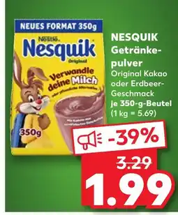 Kaufland Nestlé nesquik getränkepulver original kakao Angebot