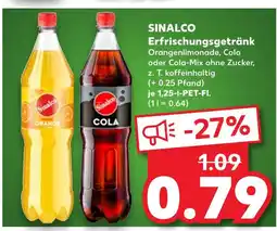 Kaufland Sinalco orangenlimonade Angebot