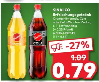 Kaufland Sinalco orangenlimonade Angebot