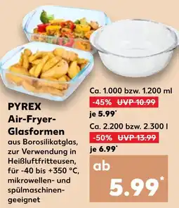 Kaufland Pyrex air-fryer-glasformen Angebot