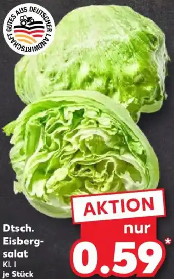 Kaufland Dtsch. Eisbergsalat Angebot