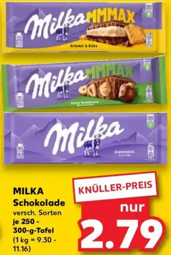 Kaufland MILKA Schokolade Angebot