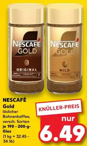 Kaufland NESCAFÉ Gold Angebot