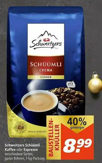 Marktkauf Schweitzers Schüümli Kaffee Oder Espresso Angebot