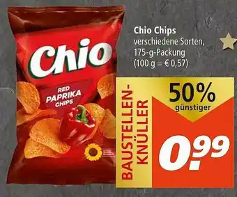 Marktkauf Chio Chips Angebot