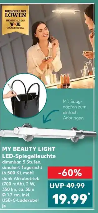 Kaufland MY BEAUTY LIGHT LED-Spiegelleuchte Angebot