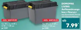 Kaufland DOMOPAK LIVING Aufbewahrungsbox Taurus Angebot