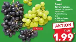 Kaufland Ägypt. Tafeltrauben Angebot