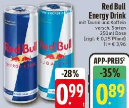 Edeka Red Bull Energy Drink Angebot
