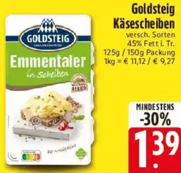 Edeka Goldsteig Käsescheiben Angebot