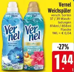 E-Center Vernel Weichspüler Angebot