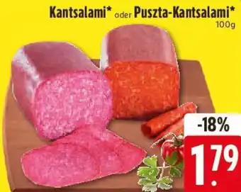 E-Center Kantsalami oder Puszta-Kantsalami Angebot