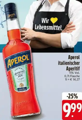 E-Center Aperol italienischer Aperitif Angebot