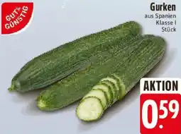E-Center GUT & GÜNSTIG Gurken Angebot