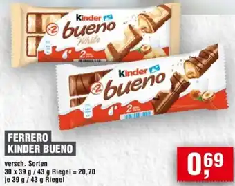 Handelshof Ferrero kinder bueno Angebot