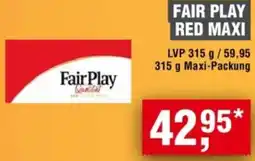 Handelshof Fair play red maxi Angebot