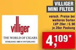 Handelshof Villiger mini filter Angebot