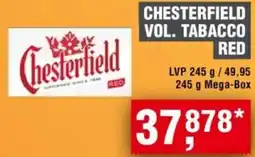 Handelshof Chesterfield vol. tabacco red Angebot