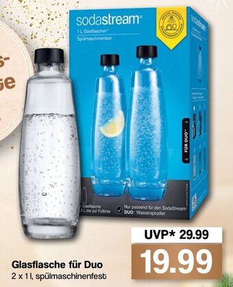 Famila Nord West Glasflasche für Duo Angebot