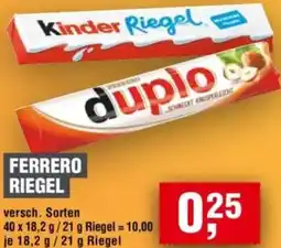 Handelshof Ferrero riegel Angebot