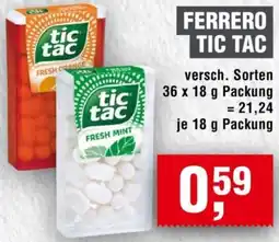 Handelshof Ferrero tic tac Angebot