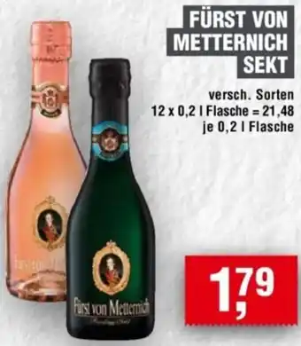 Handelshof Fürst von metternich sekt Angebot
