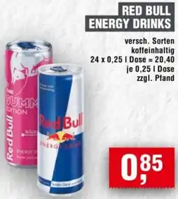 Handelshof Red bull energy drinks Angebot