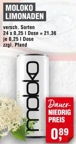 Handelshof Moloko limonaden Angebot
