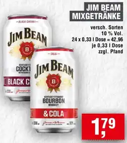 Handelshof Jim beam mixgetränke Angebot