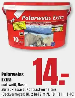 B1 Discount Baumarkt Polarweiss Extra Angebot