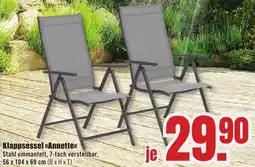 B1 Discount Baumarkt Klappsessel Annette Angebot