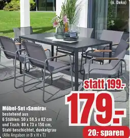 B1 Discount Baumarkt Möbel-Set Samira Angebot