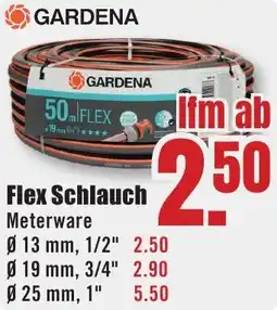 B1 Discount Baumarkt GARDENA Flex Schlauch Angebot