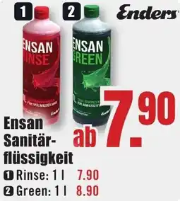 B1 Discount Baumarkt Enders Ensan Sanitärflüssigkeit Angebot