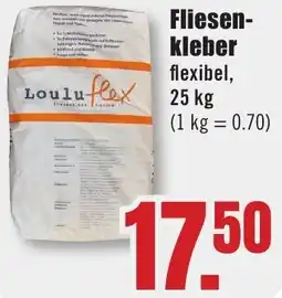 B1 Discount Baumarkt Fliesenkleber Angebot