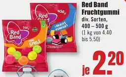 B1 Discount Baumarkt Red Band Fruchtgummi Angebot