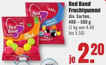 B1 Discount Baumarkt Red Band Fruchtgummi Angebot