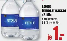 B1 Discount Baumarkt Etoile Mineralwasser Still Angebot