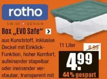 V Baumarkt Rotho BOX ,,EVO Safe" Angebot