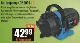 V Baumarkt Gartenpumpe GP 6035 Angebot