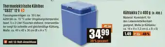V Baumarkt Thermoelektrische Kühlbox "CB32" 12 V Angebot