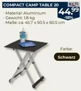 V Baumarkt Compact camp table 20 Angebot