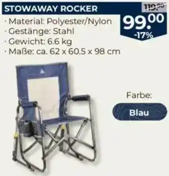 V Baumarkt Stowaway rocker Angebot