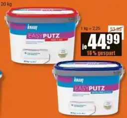 V Baumarkt Knauf Easy-Putz 0,5 mm oder 1,0 mm Angebot